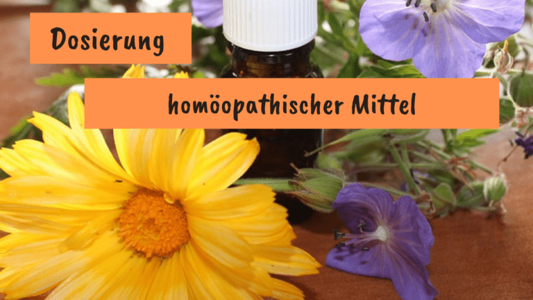 Dosierung homoeopathischer Mittel