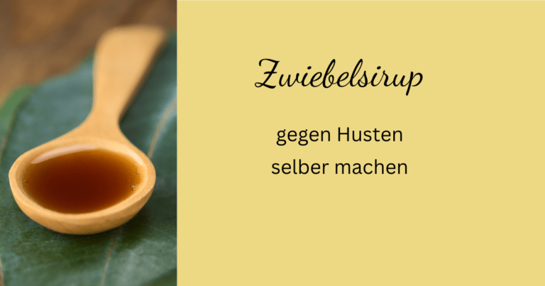 Zwiebelsirup gegen Husten selbst herstellen