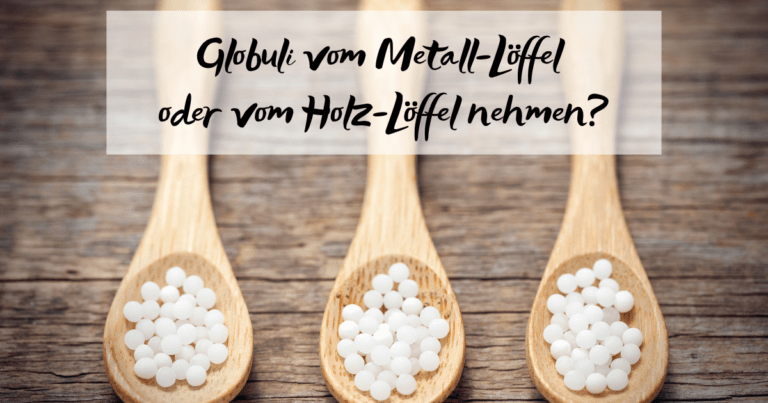 Globuli Metalllöffel