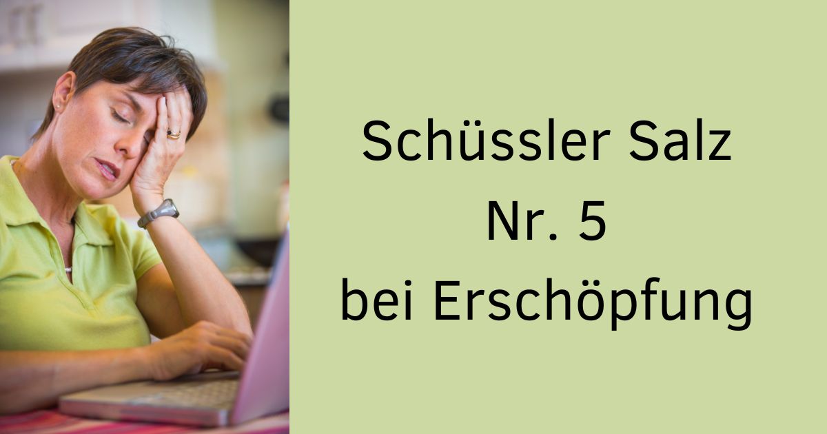 Schüßler-salze 5 Und 7 Zusammen Einnehmen