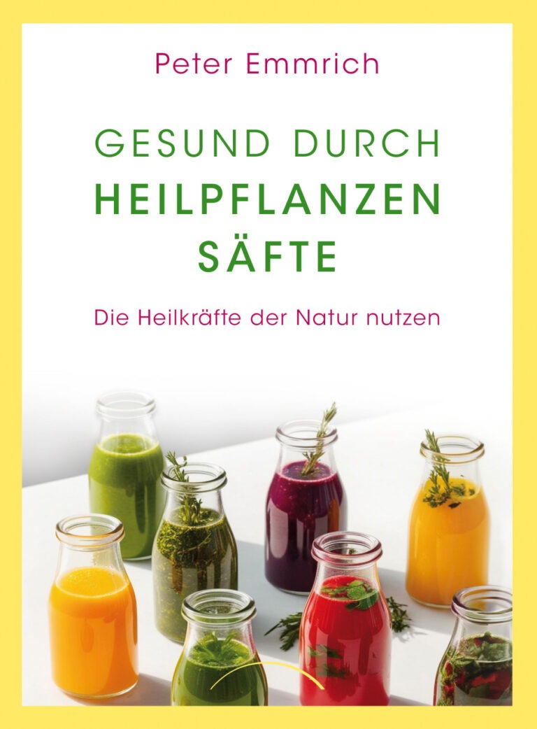 Buchcover Gesund durch Heilpflanzensäfte
