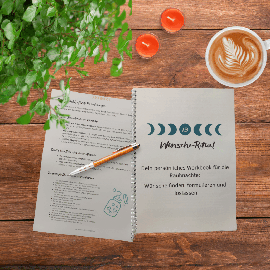 Workbook Wünsche-Ritual in den Rauhnächten (Print-Version)