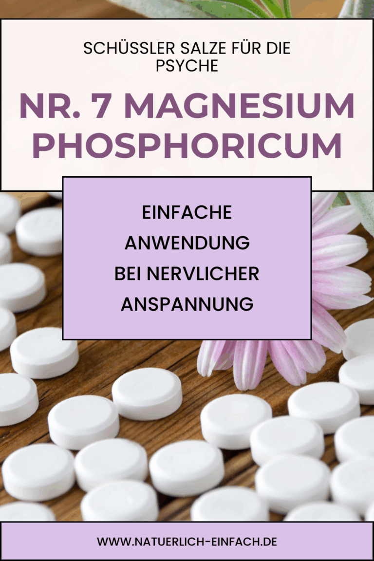 Schüßler Salz Nr. 7 Magnesium phosphoricum für die Psyche